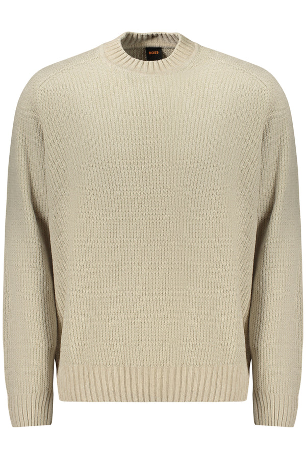Boss Sweaters Homme Beige - stylesgateway