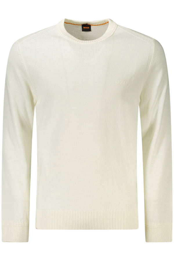 Boss Sweaters Homme Blanc - stylesgateway