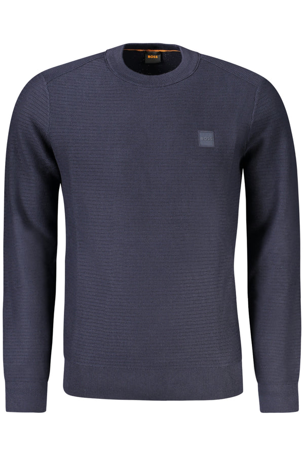 Boss Sweaters Homme Bleu - stylesgateway