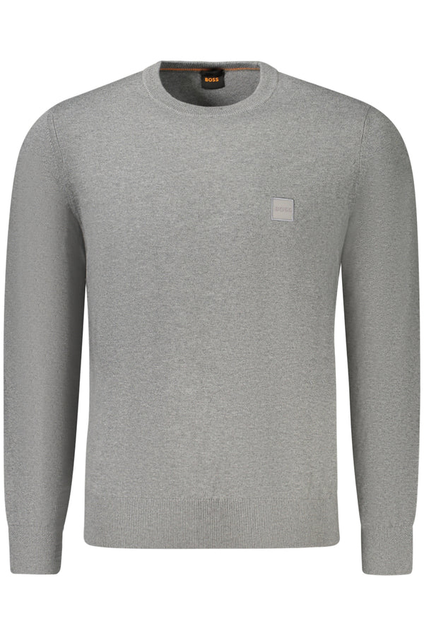Boss Sweaters Homme Gris - stylesgateway