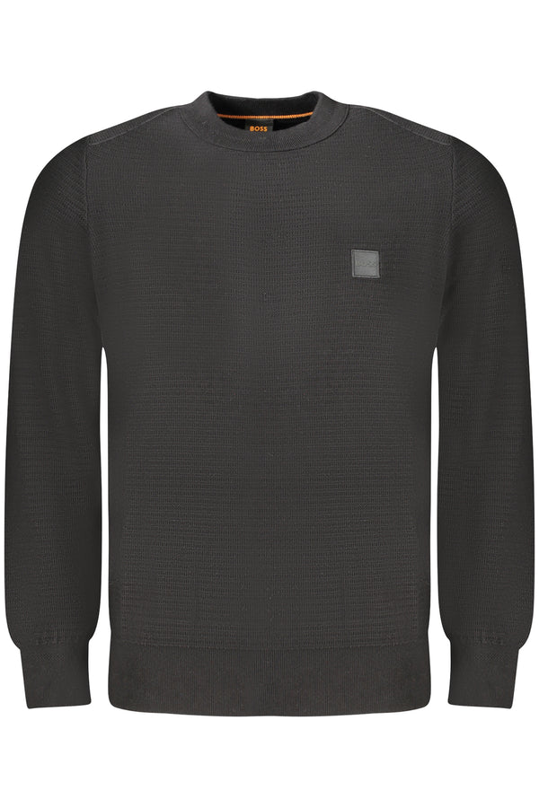 Boss Sweaters Homme Noir - stylesgateway