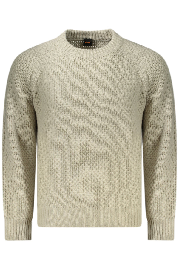 Boss Sweaters Homme Beige - stylesgateway