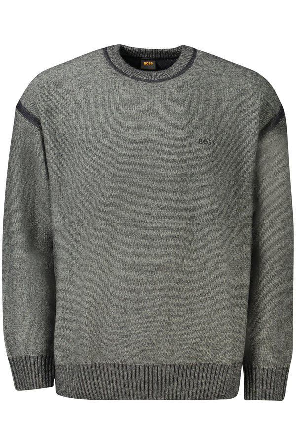 Boss Sweaters Homme Gris - stylesgateway
