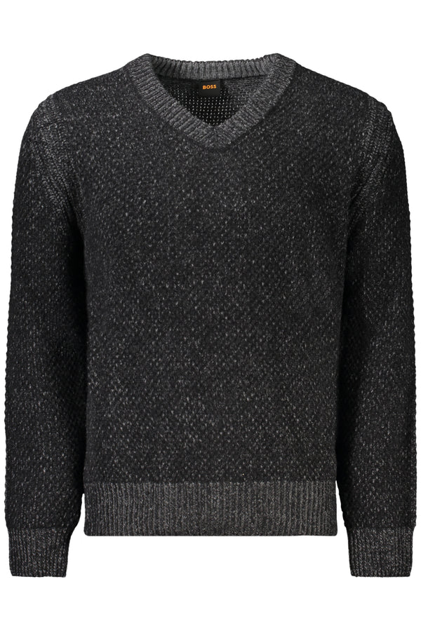 Boss Sweaters Homme Noir - stylesgateway