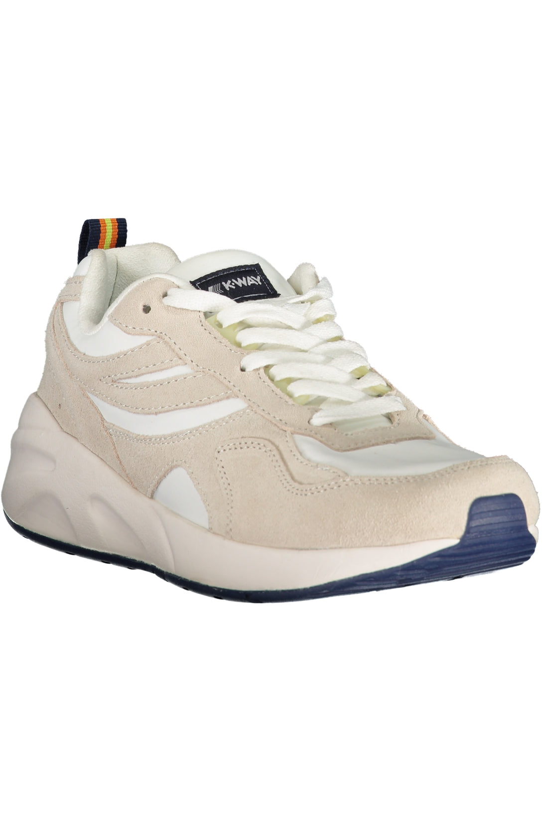 K-Way Baskets Homme Beige - stylesgateway