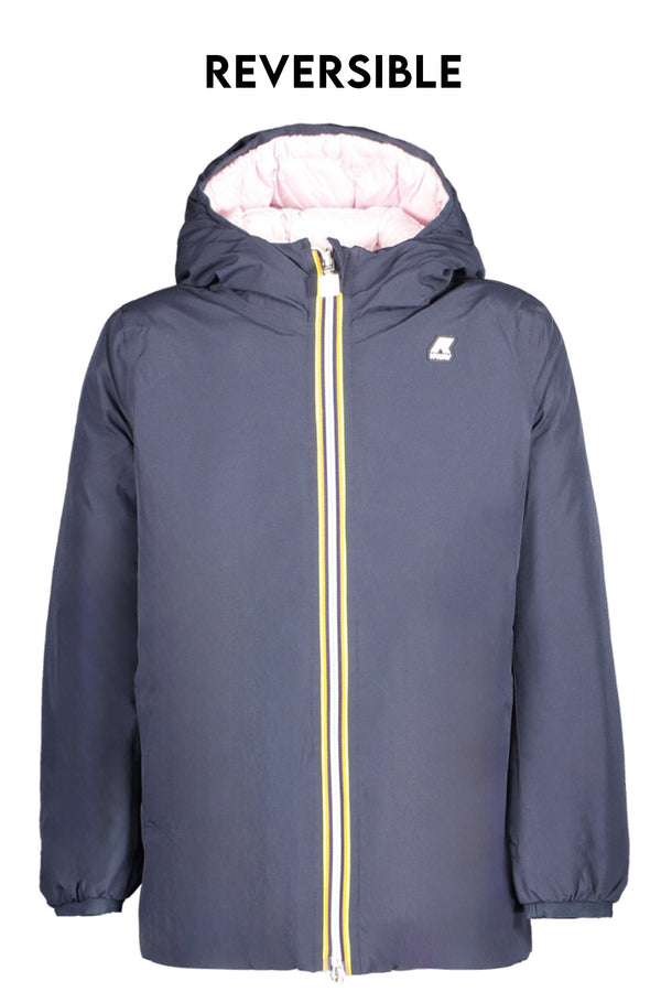 K-Way Jackets Fille Bleu - stylesgateway
