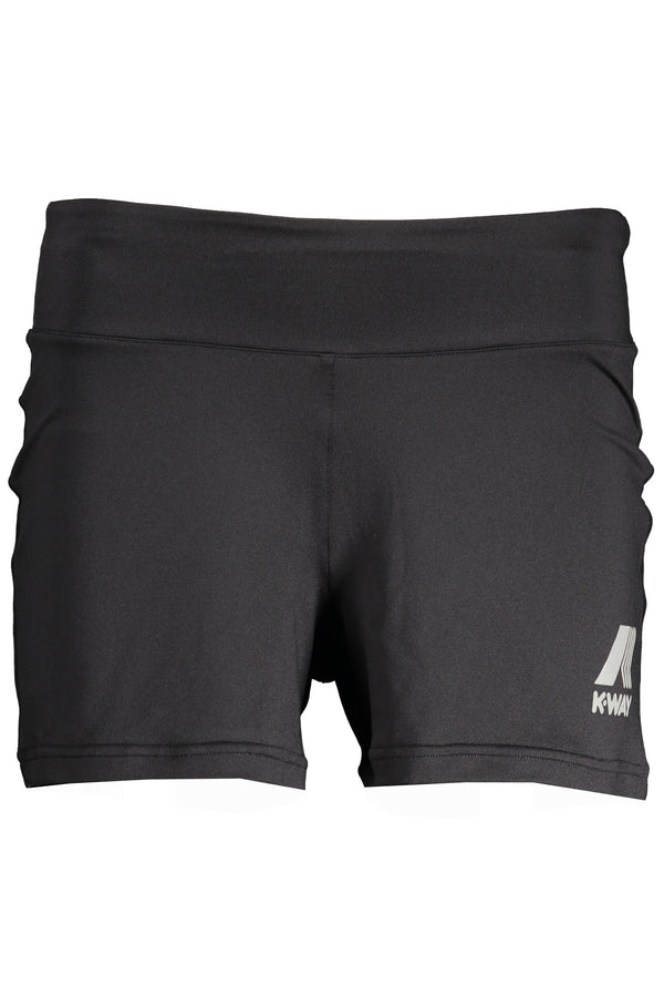 K-Way Pantalons Femme Noir - stylesgateway