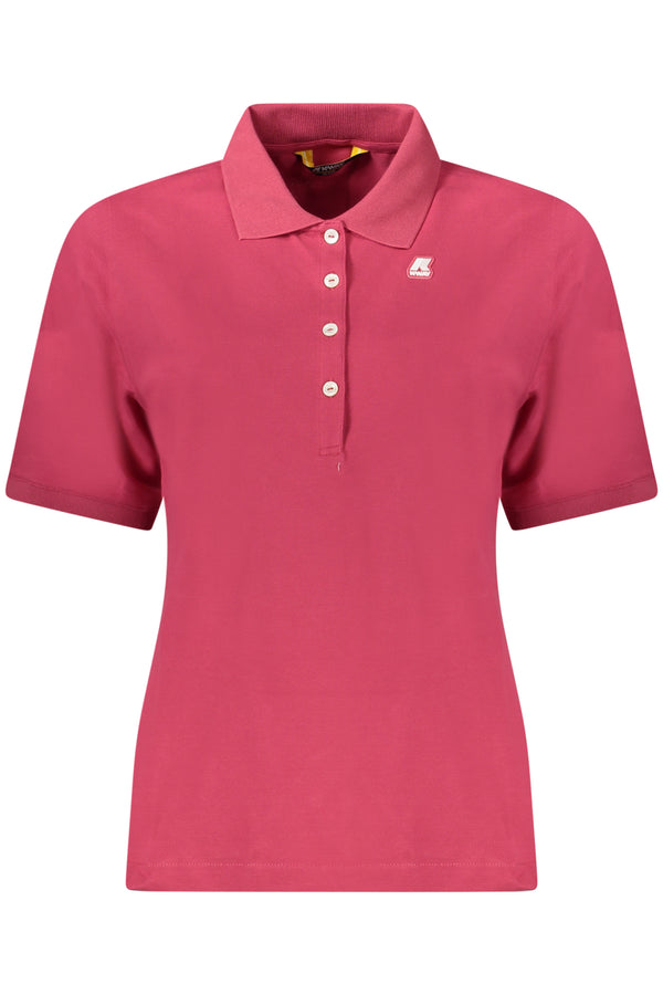 K-Way Polo Femme Rose - stylesgateway