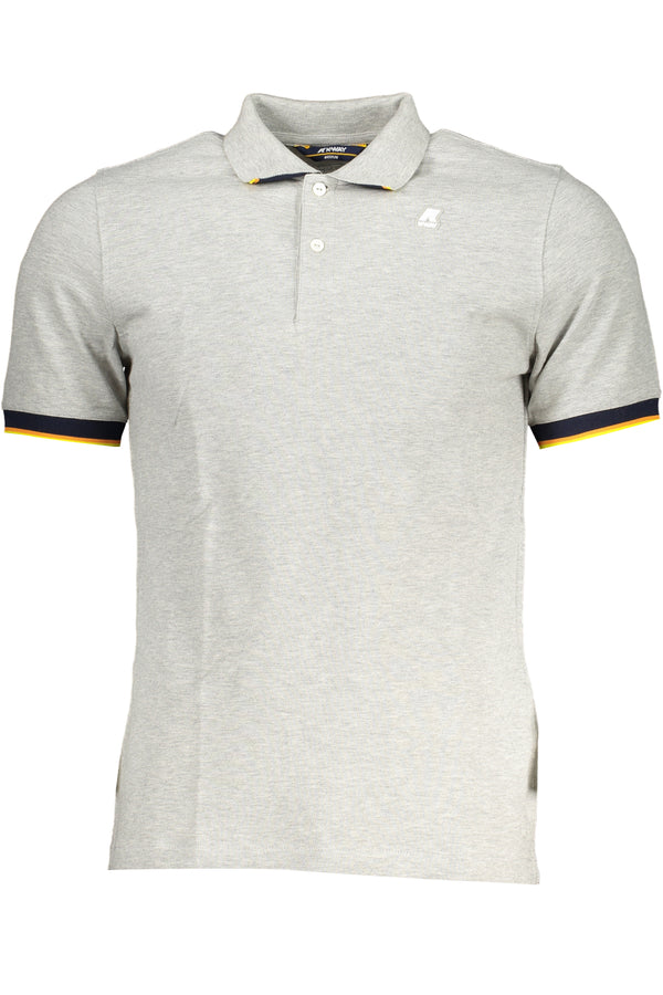 K-Way Polo Homme Gris - stylesgateway
