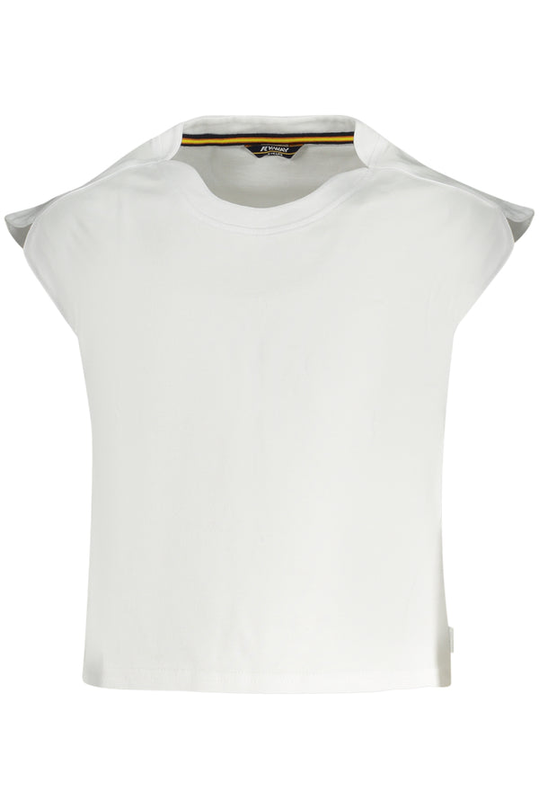 K-Way T-shirts Fille Blanc - stylesgateway