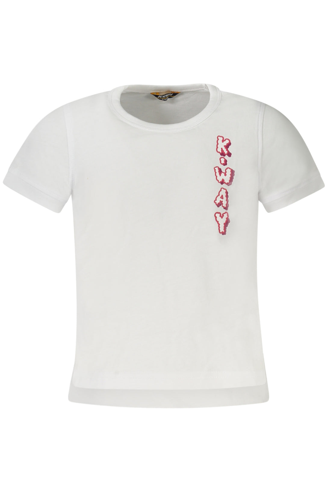 K-Way T-shirts Fille Blanc - stylesgateway