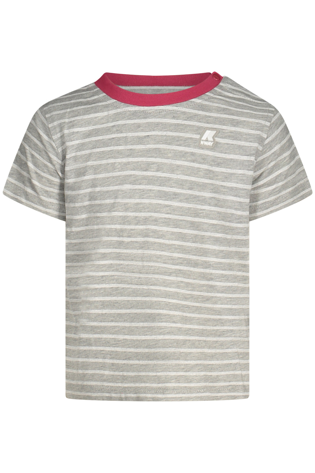 K-Way T-shirts Fille Gris - stylesgateway
