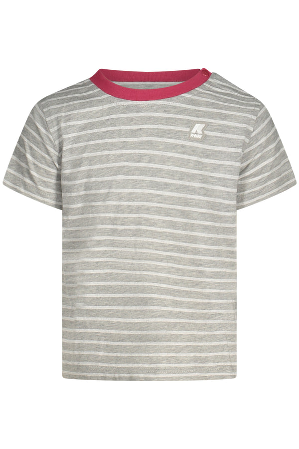 K-Way T-shirts Fille Gris - stylesgateway
