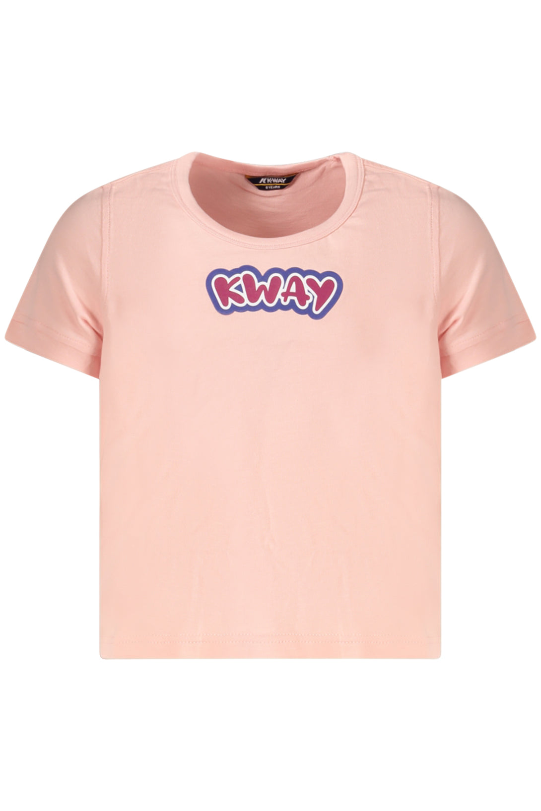 K-Way T-shirts Fille Rose - stylesgateway