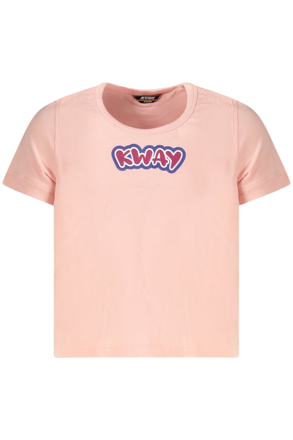 K-Way T-shirts Fille Rose - stylesgateway