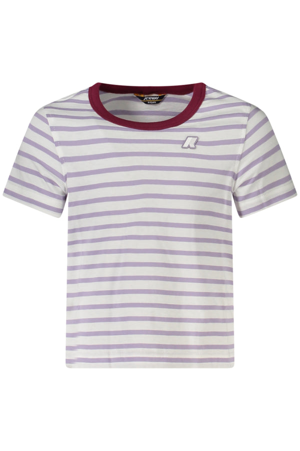 K-Way T-shirts Fille Violet - stylesgateway