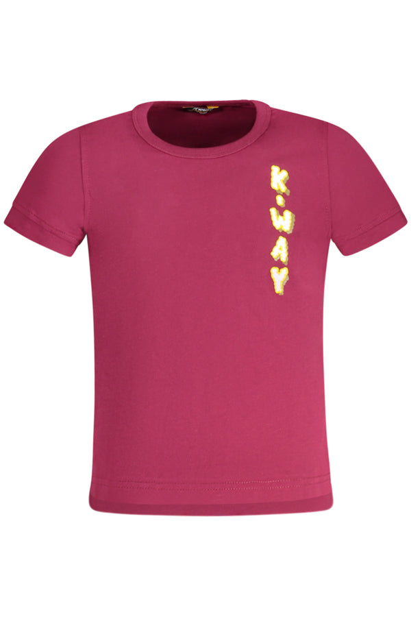 K-Way T-shirts Fille Violet - stylesgateway