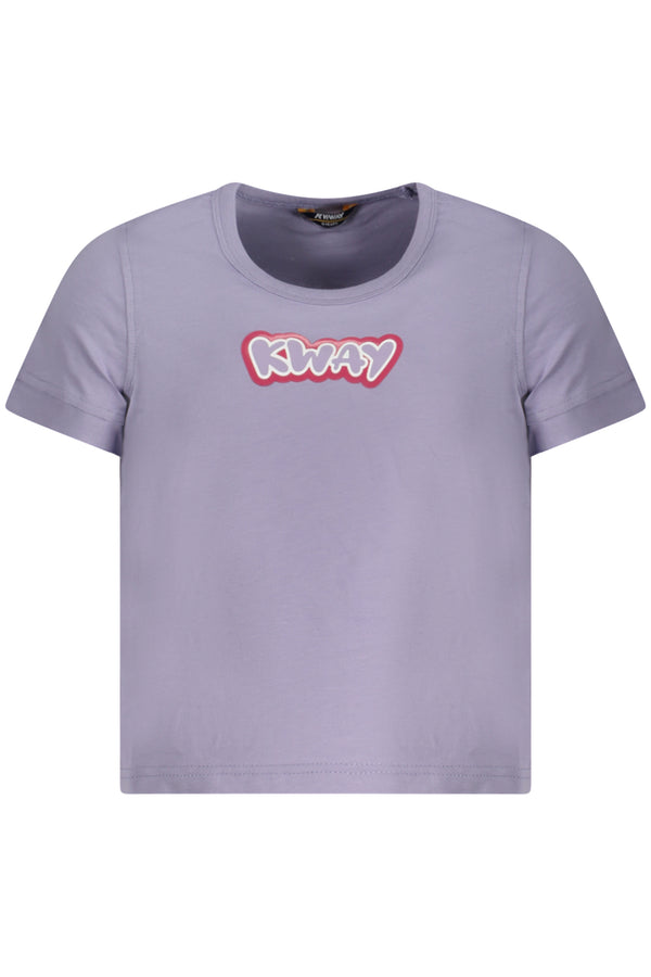 K-Way T-shirts Fille Violet - stylesgateway