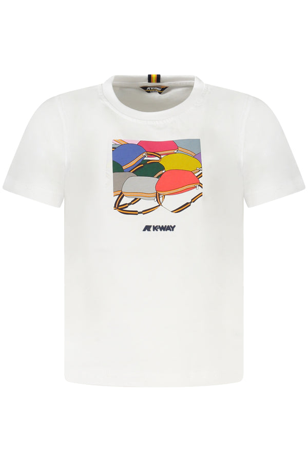 K-Way T-shirts Garçon Blanc - stylesgateway