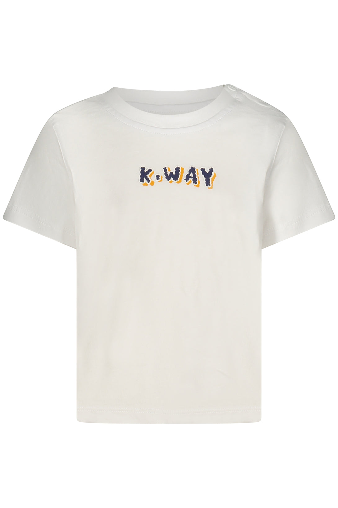 K-Way T-shirts Garçon Blanc - stylesgateway