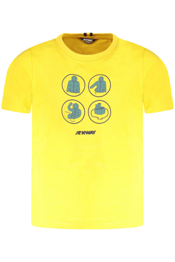K-Way T-shirts Garçon Jaune - stylesgateway
