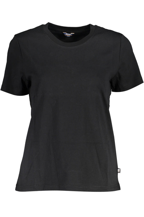 K-Way T-shirts Femme Noir - stylesgateway