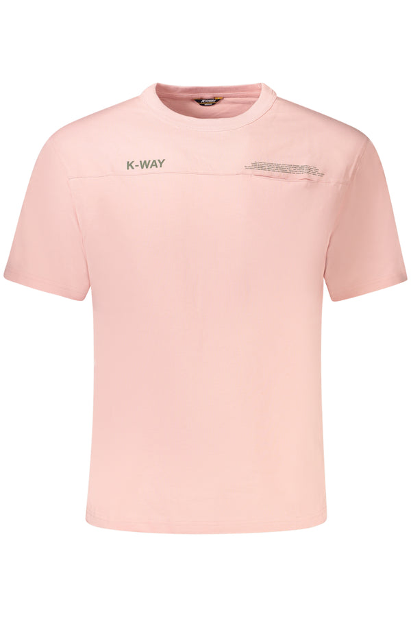 K-Way T-shirts Homme Rose - stylesgateway