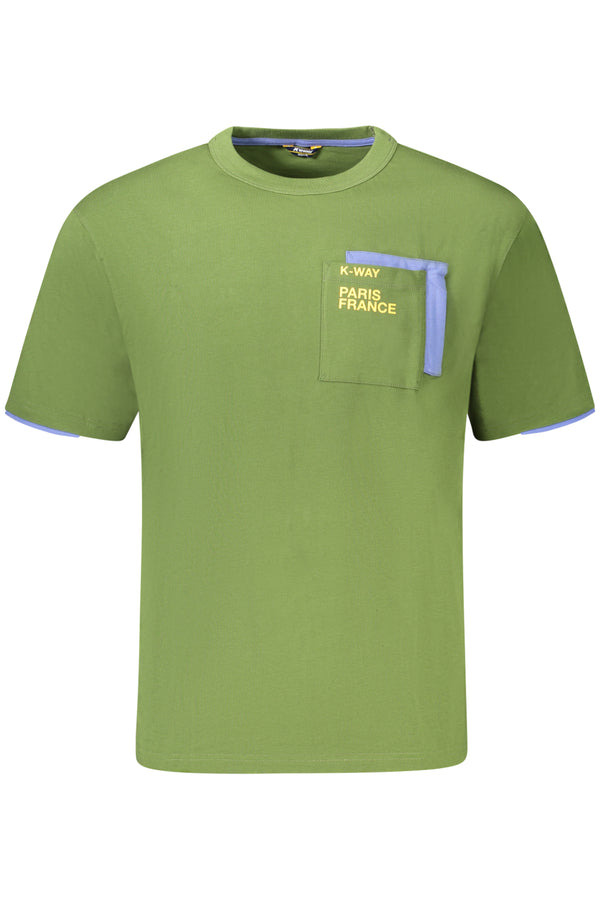 K-Way T-shirts Homme Vert - stylesgateway