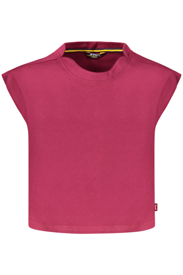 K-Way T-shirts Fille Violet - stylesgateway