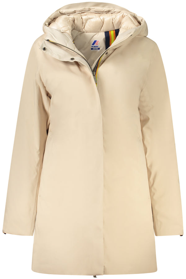 K-Way Jackets Femme Beige - stylesgateway