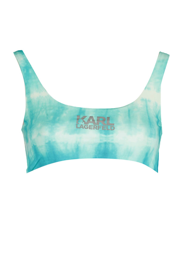 Karl Lagerfeld Beachwear Beachwear Femme Bleu Ciel - stylesgateway