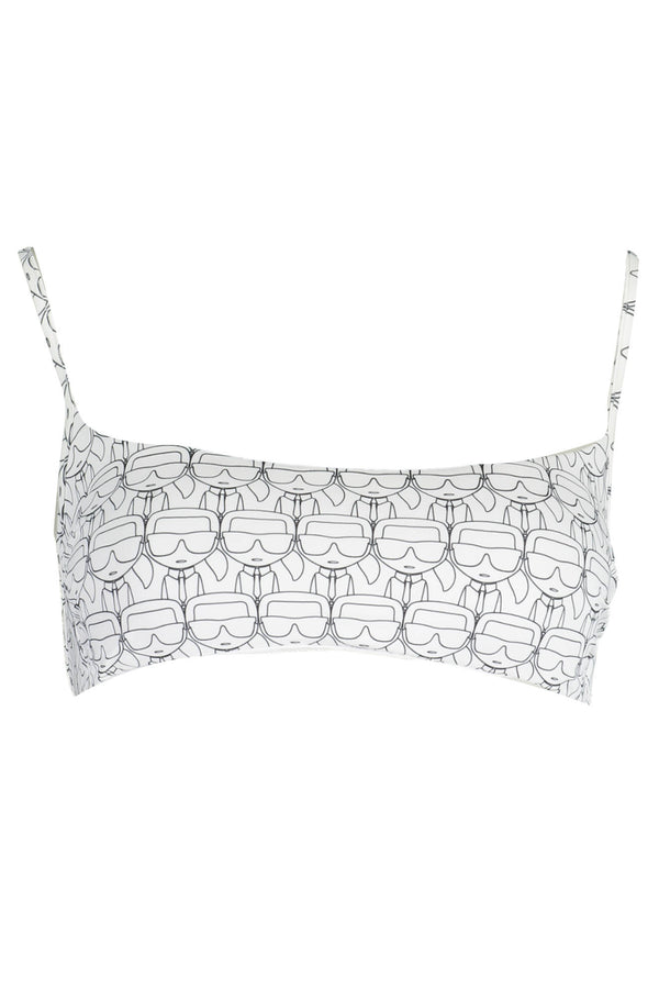 Karl Lagerfeld Beachwear Beachwear Femme Blanc - stylesgateway