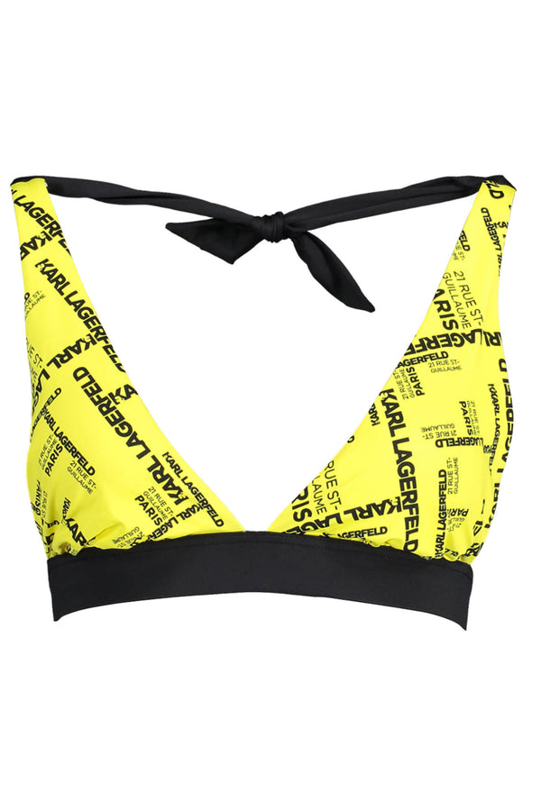 Karl Lagerfeld Beachwear Beachwear Femme Jaune - stylesgateway