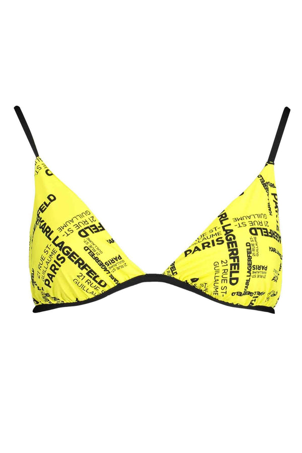 Karl Lagerfeld Beachwear Beachwear Femme Jaune - stylesgateway