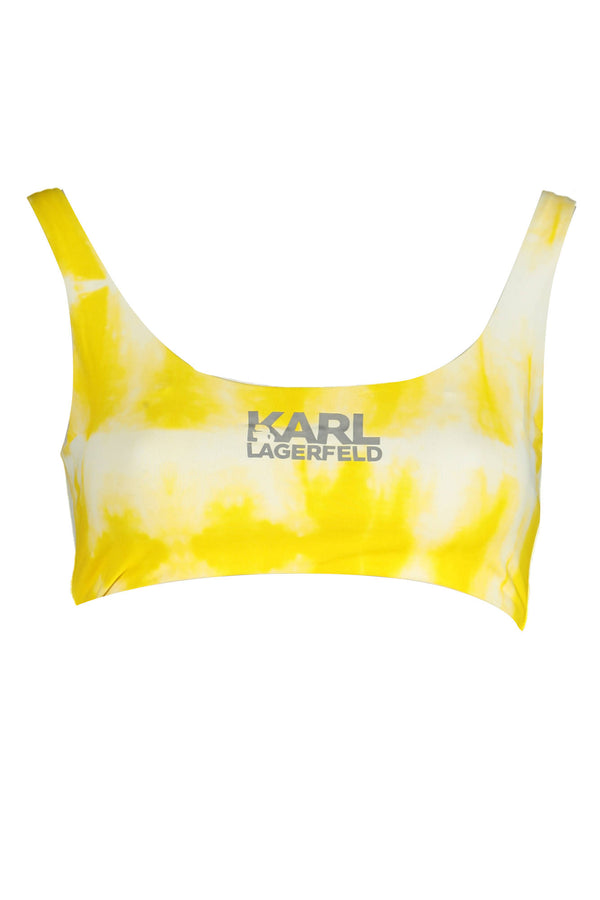 Karl Lagerfeld Beachwear Beachwear Femme Jaune - stylesgateway