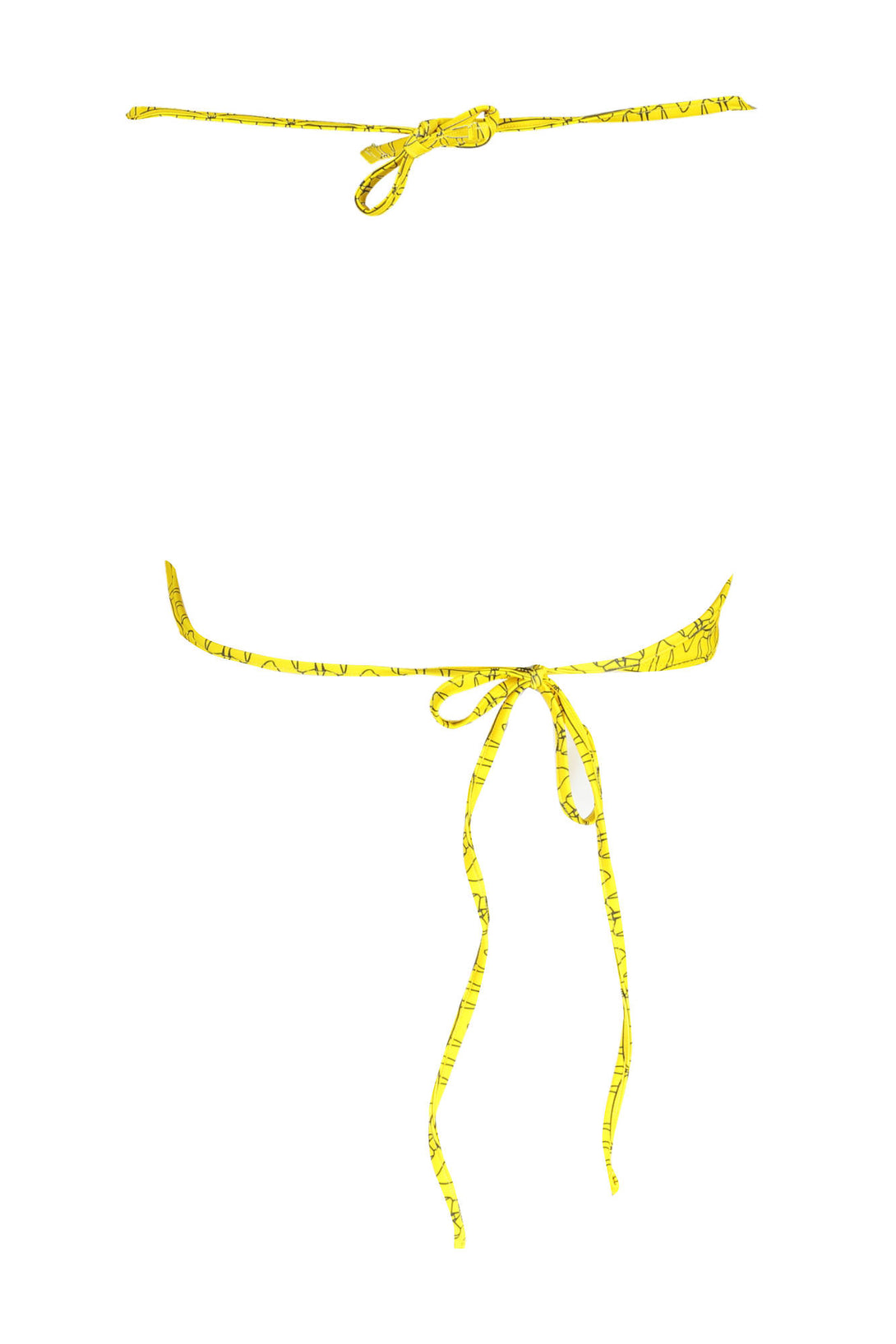 Karl Lagerfeld Beachwear Beachwear Femme Jaune - stylesgateway