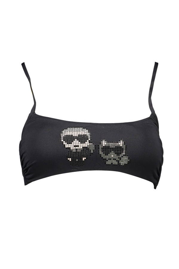 Karl Lagerfeld Beachwear Beachwear Femme Noir - stylesgateway