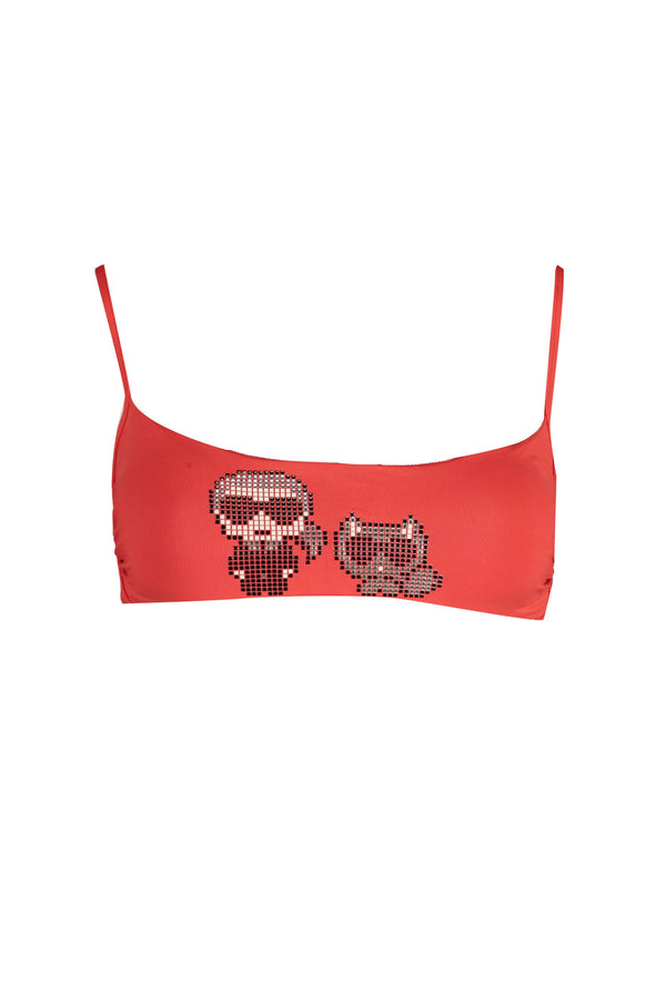 Karl Lagerfeld Beachwear Beachwear Femme Rouge - stylesgateway