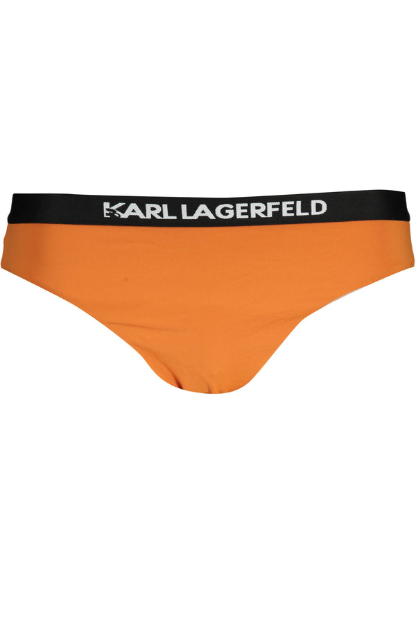 Karl Lagerfeld Beachwear Beachwear Femme Orange - stylesgateway