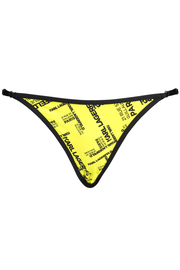 Karl Lagerfeld Beachwear Beachwear Femme Jaune - stylesgateway