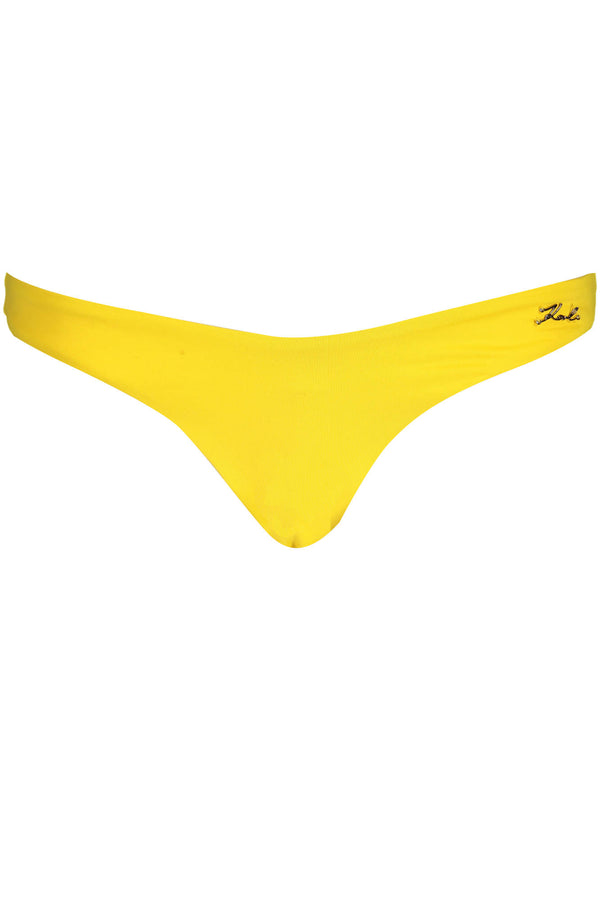 Karl Lagerfeld Beachwear Beachwear Femme Jaune - stylesgateway