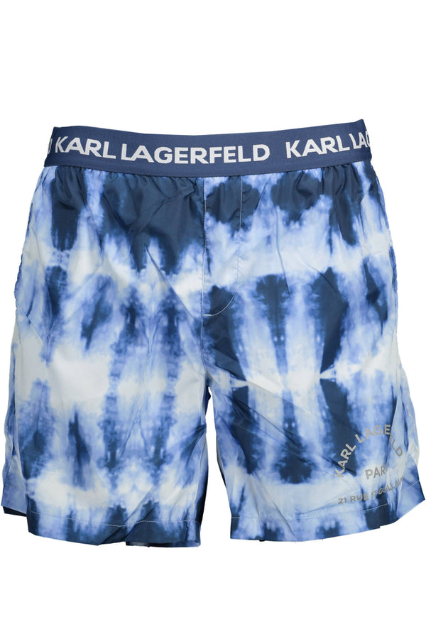 Karl Lagerfeld Beachwear Beachwear Homme Bleu Ciel - stylesgateway