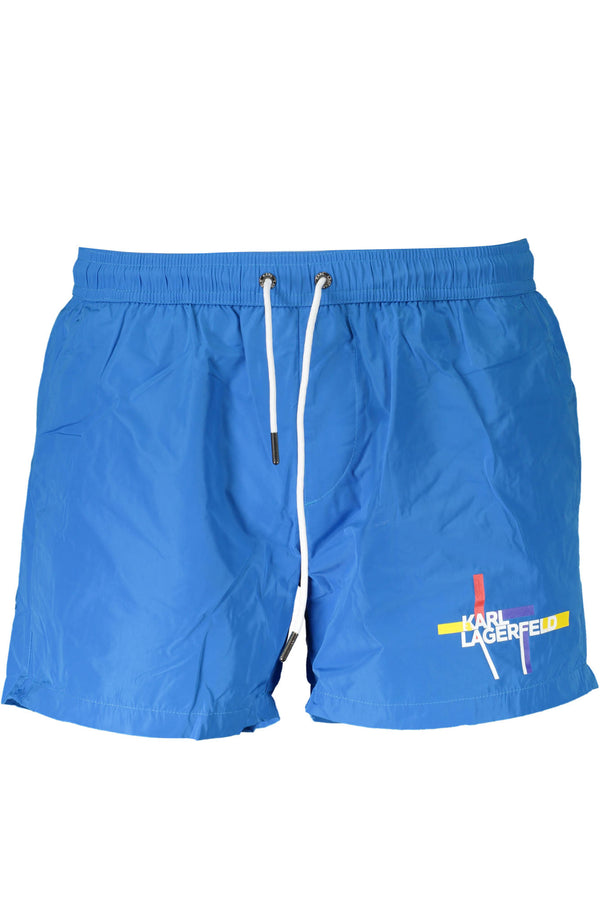 Karl Lagerfeld Beachwear Beachwear Homme Bleu Ciel - stylesgateway