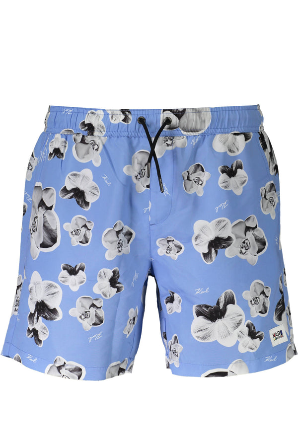 Karl Lagerfeld Beachwear Beachwear Homme Bleu Ciel - stylesgateway