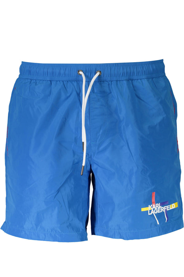 Karl Lagerfeld Beachwear Beachwear Homme Bleu Ciel - stylesgateway