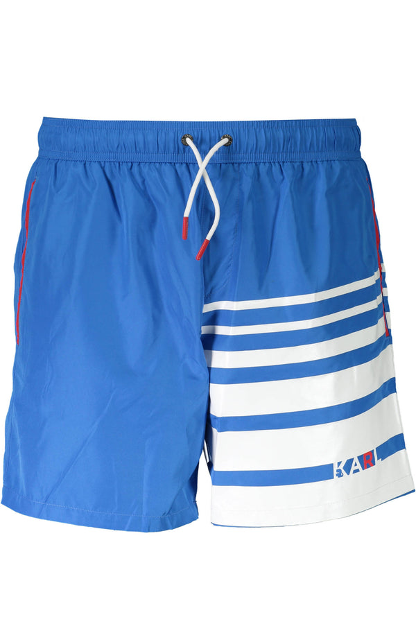 Karl Lagerfeld Beachwear Beachwear Homme Bleu Ciel - stylesgateway