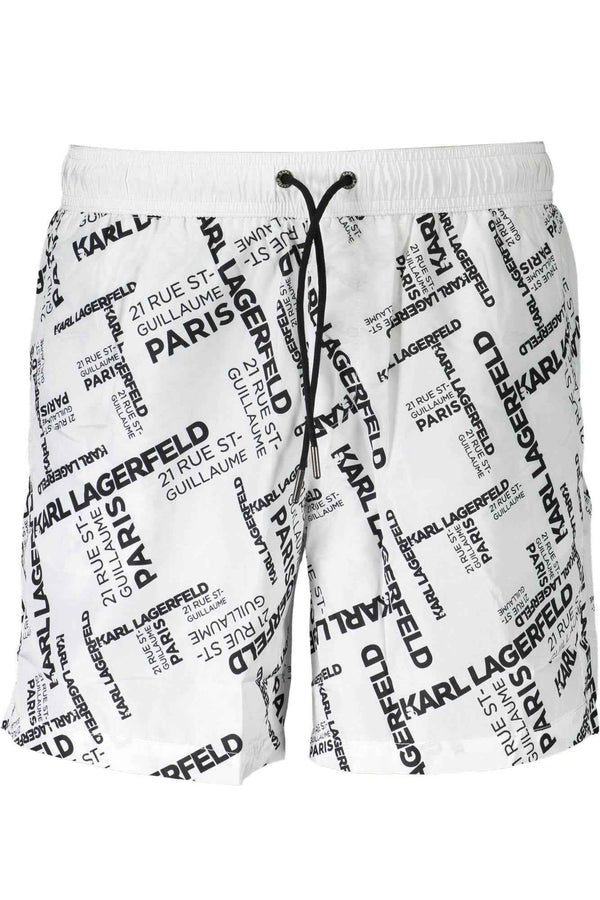 Karl Lagerfeld Beachwear Beachwear Homme Blanc - stylesgateway