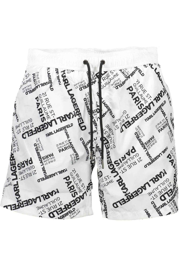 Karl Lagerfeld Beachwear Beachwear Homme Blanc - stylesgateway