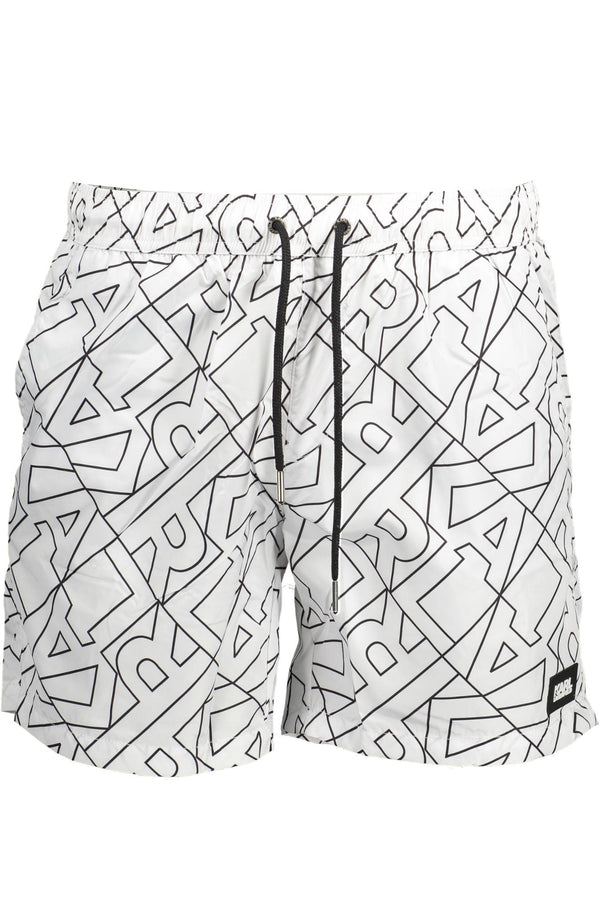 karl lagerfeld beachwear pièces de costume sous l&#39;homme blanc