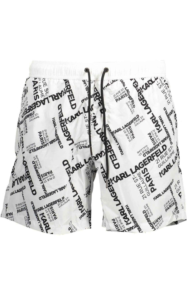 Karl Lagerfeld Beachwear Beachwear Homme Blanc - stylesgateway